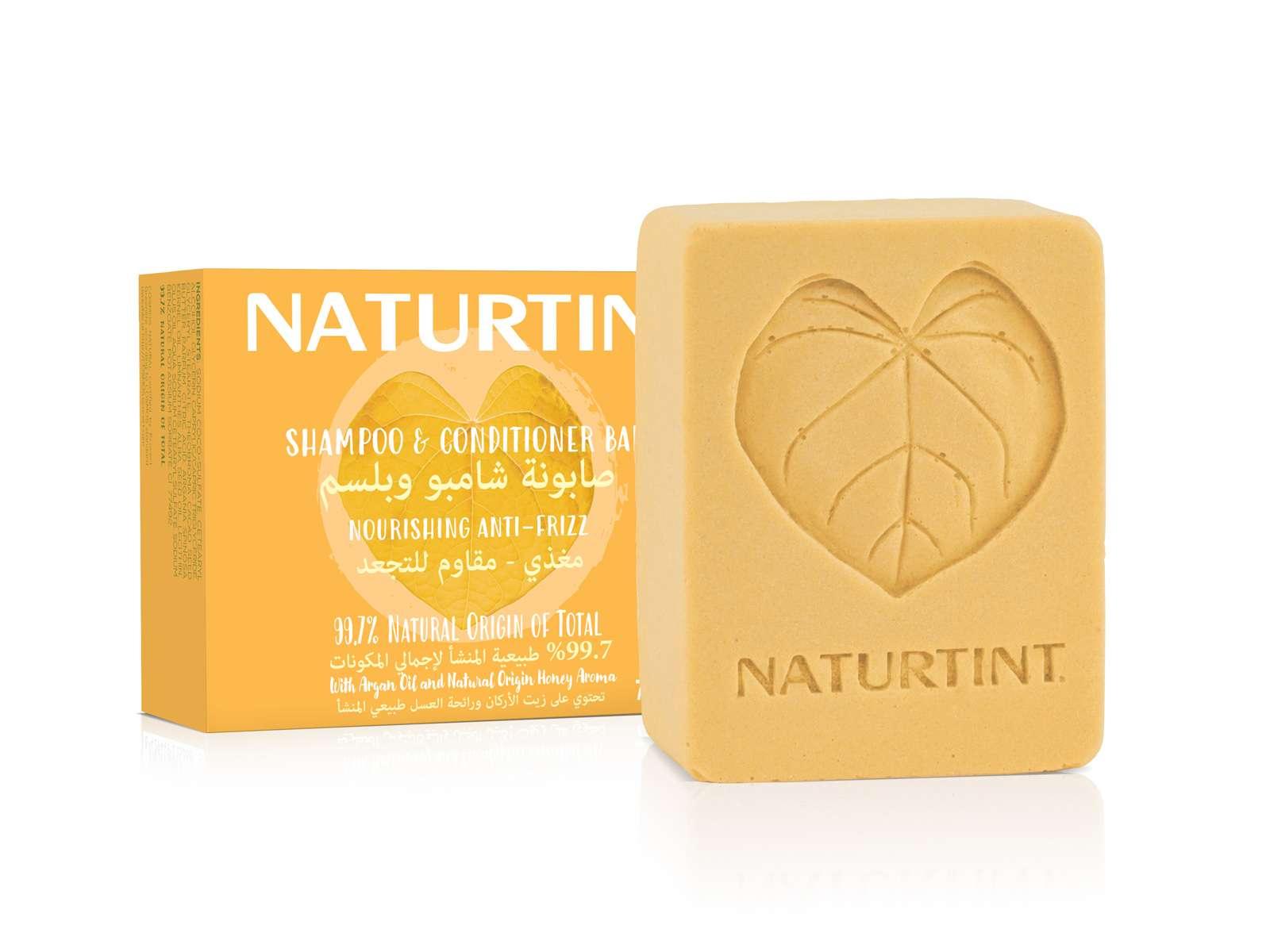 Naturtint Shampoo & Conditioner Bar Nourishing Anti – Frizz
