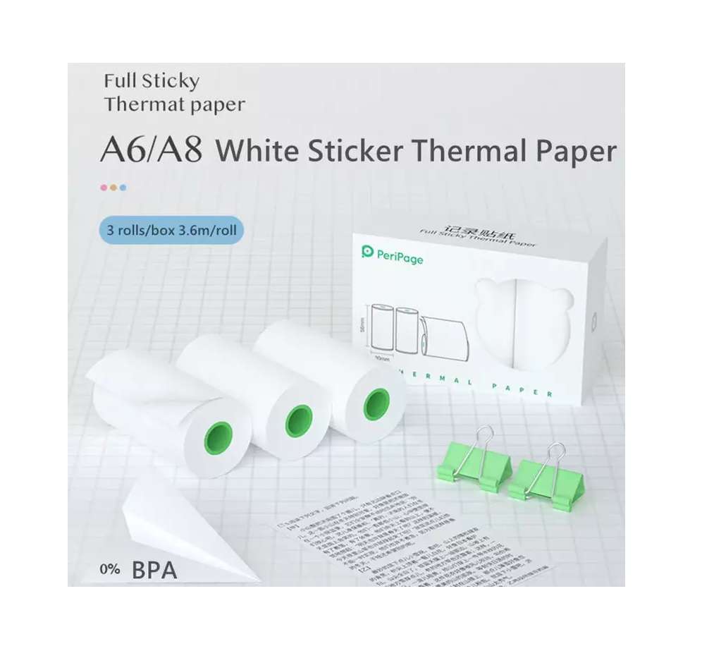 Sticker Thermal Paper