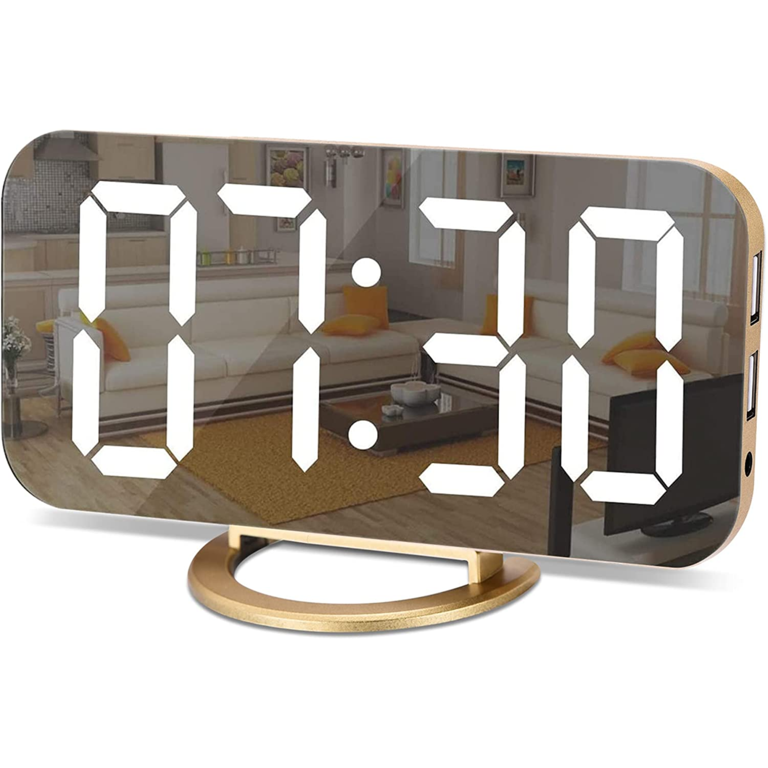 Szelam Digital Clock Led And Mirror